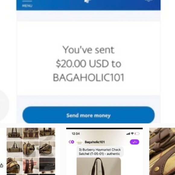 Burberry Satchel - Picture 7 of 9